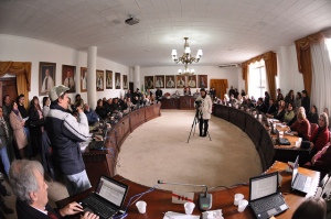 Reunião do Conselho Universitário da UFPR (Foto: Rodrigo Juste Duarte / ACS-UFPR / 3.ago.2011)